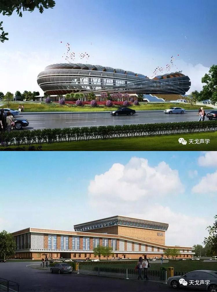 Acoustic design project of Guangxi Baise Sports Center