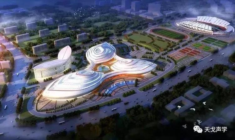 Acoustic design project of Guangxi Baise Sports Center