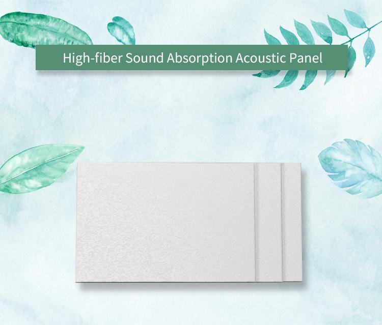 High Fiber Acoustic Panel