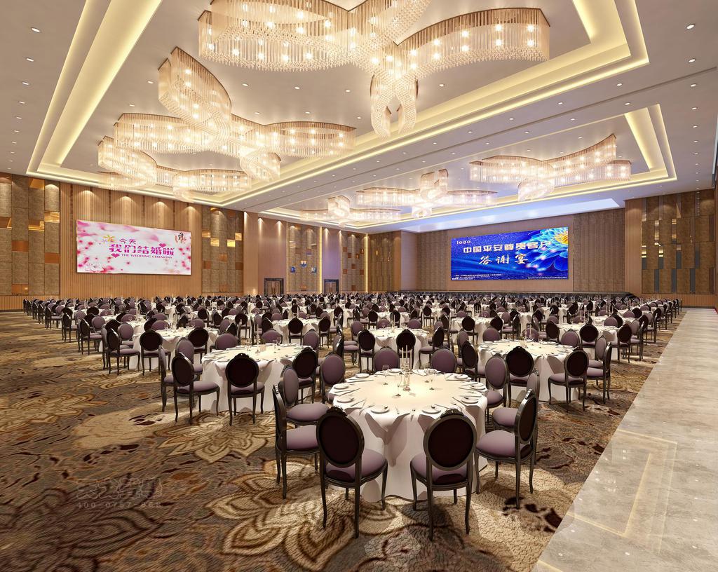 Banquet Hall of Helixuan Five-star Hotel in Malaysia