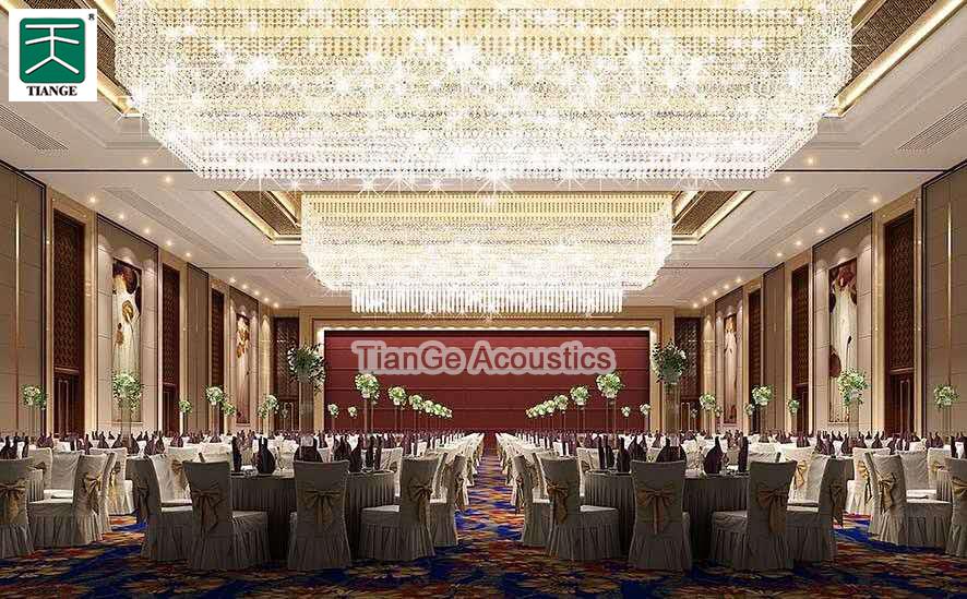 Banquet Hall of Helixuan Five-star Hotel in Malaysia