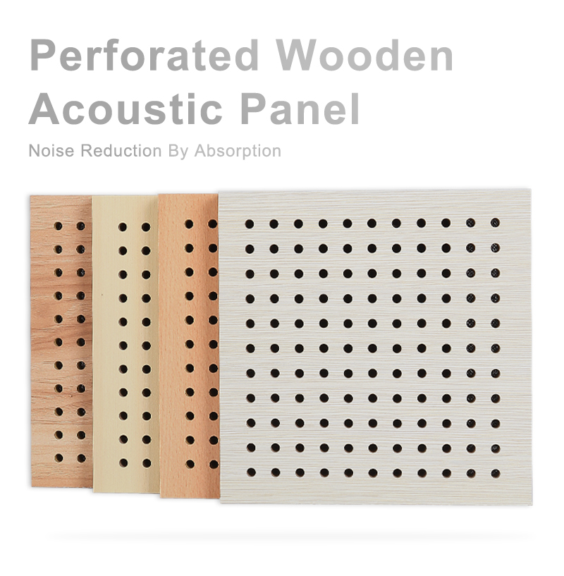 Perforated Wooden Acoustic Panel