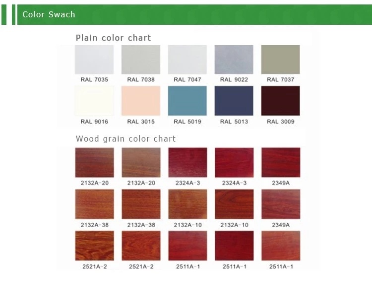 Soundproof Door Color Swach