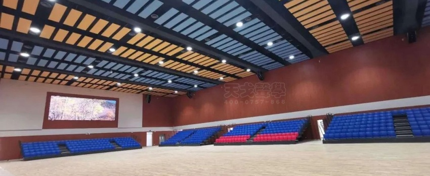 The gymnasium of Guangzhou Zengcheng Economic Development Zone