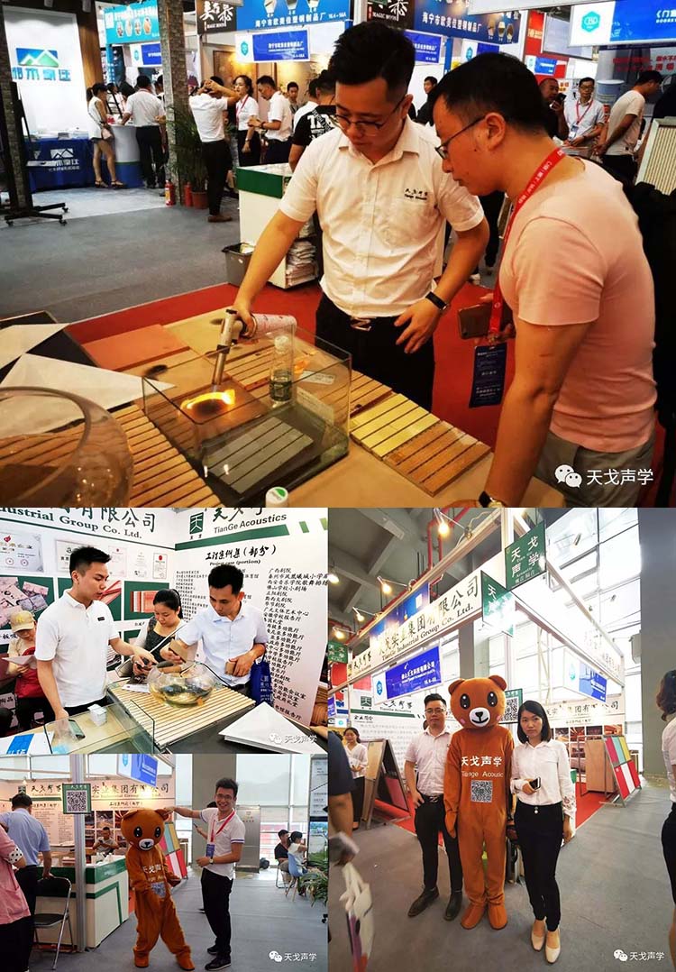 TianGe Acoustics Attending The International Building Decoration Expo-4