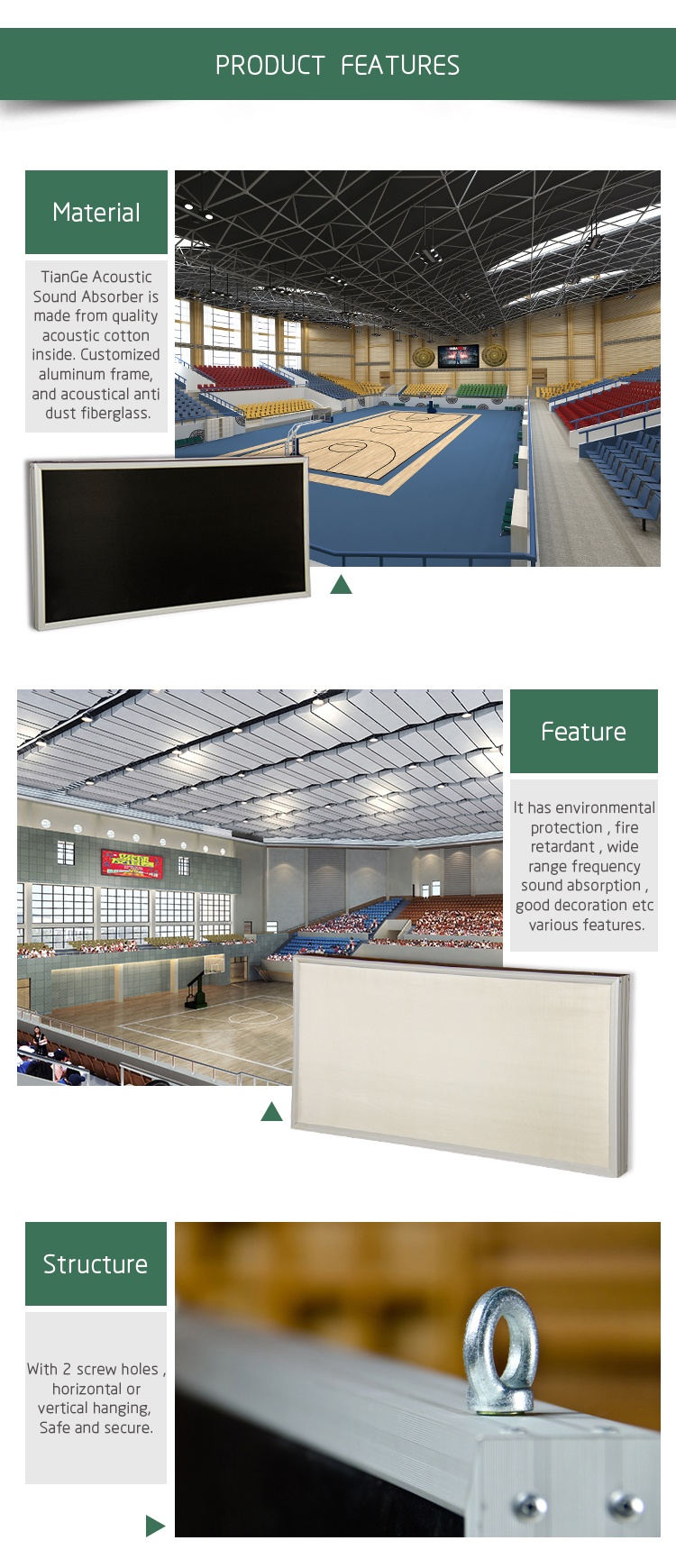 Hanging Acoustic Baffle-2