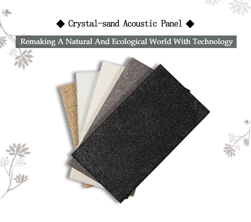 Crystal-sand acoustic panel-1