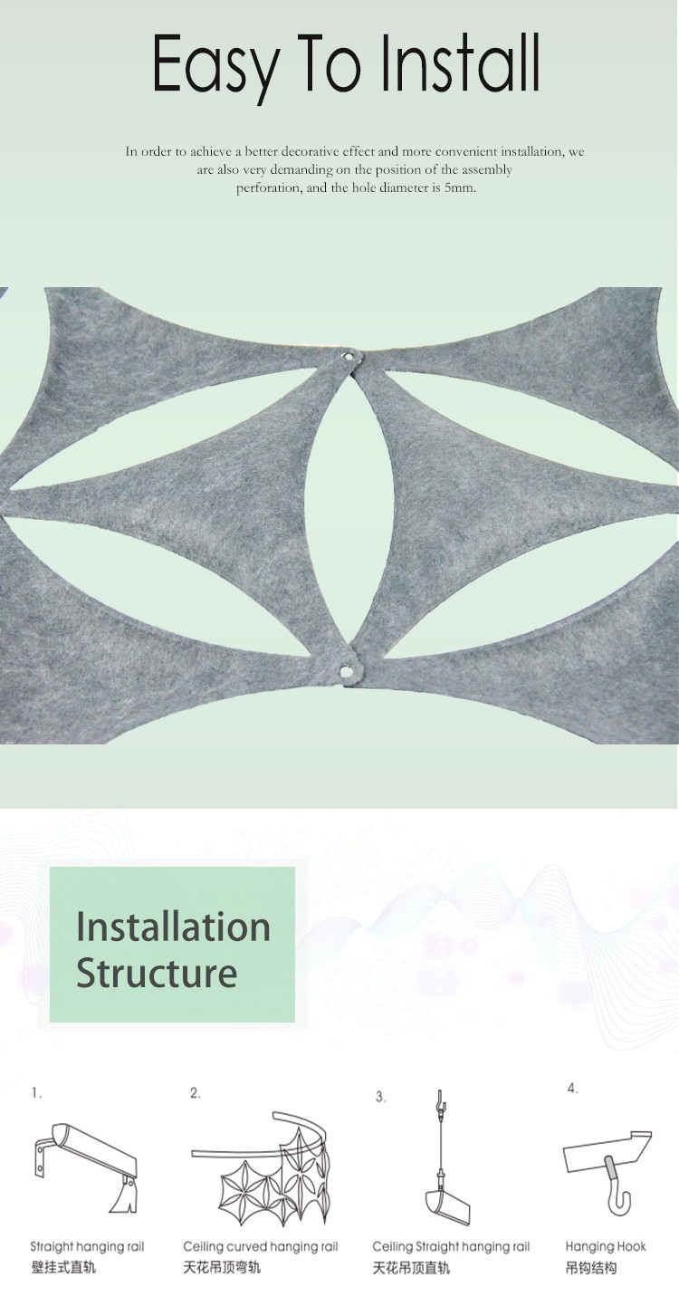 3D Six Petals Acoustic Panel-8