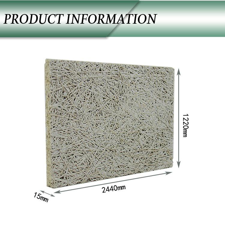 Wood Wool Fibre Board Acoustic Panel-7