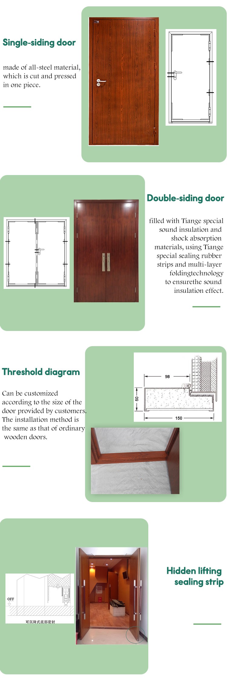 Acoustic Soundproof Door-3