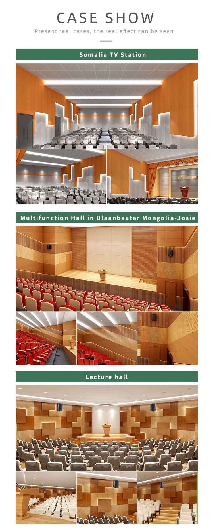 Red Mgo Board Perforated Acoustic Panel-8