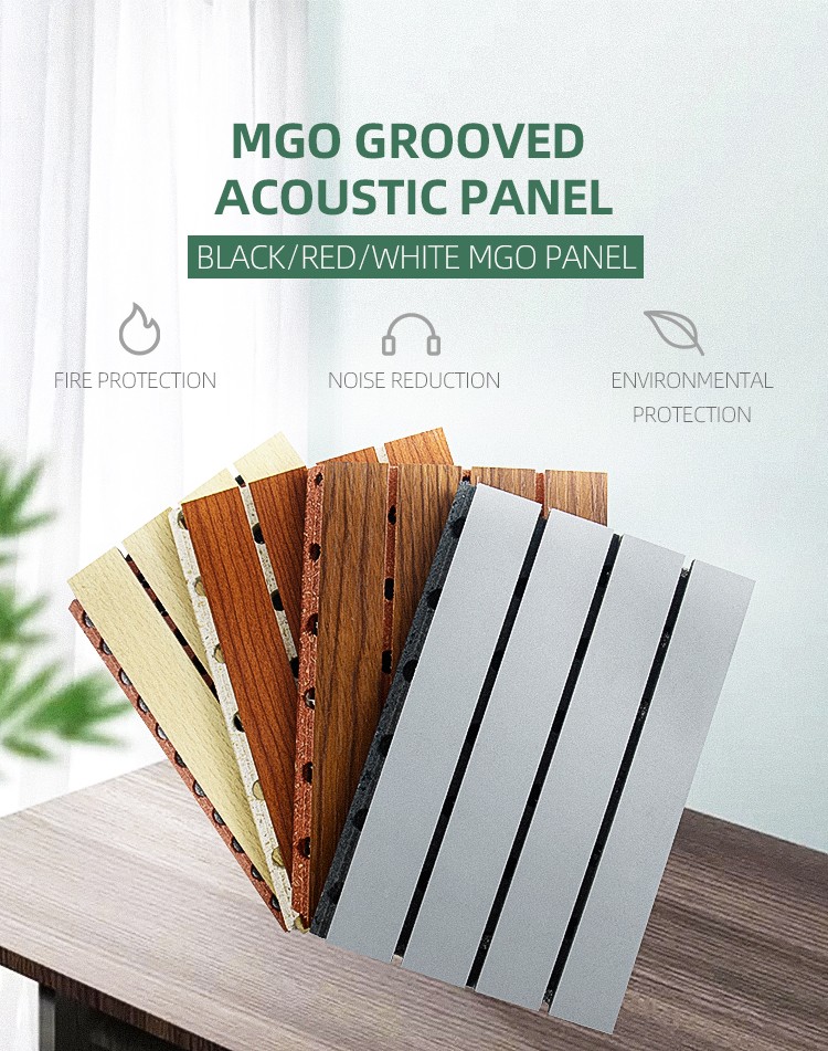 Mgo Grooved Acoustic Panel-1