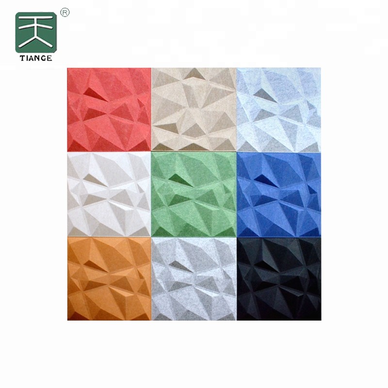 3D Diamond Acoustic Wall Panels