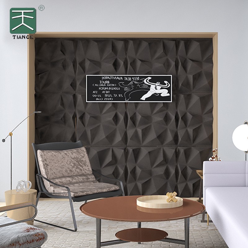 3D Diamond Acoustic Wall Panels