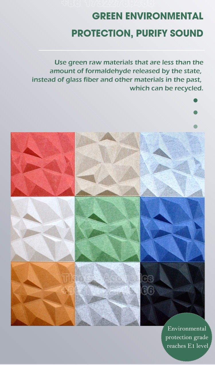 3D diamond acoustic wall panels-4