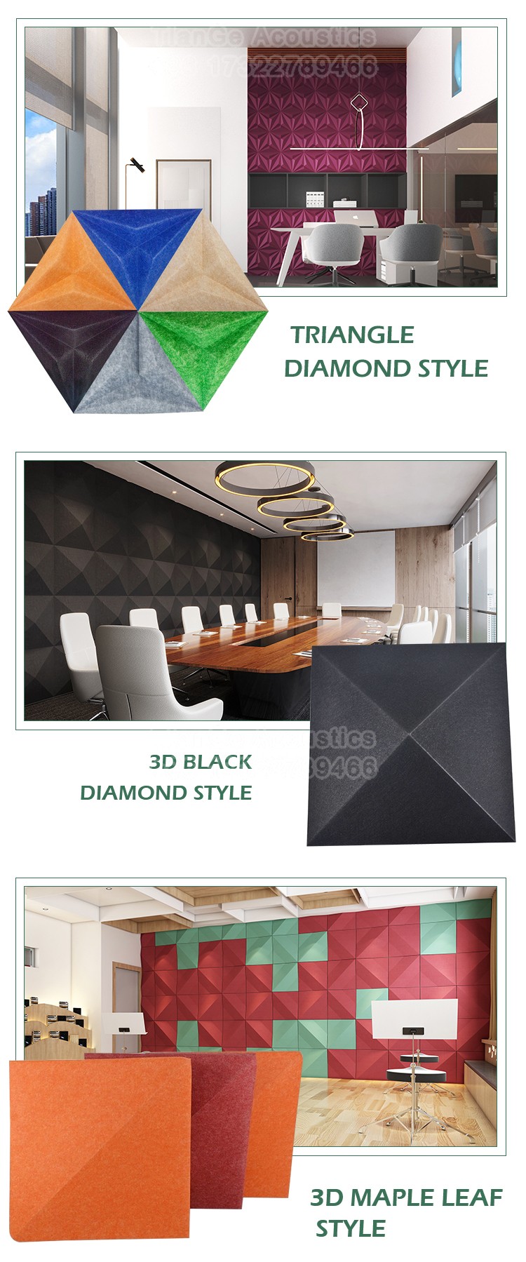 3D diamond acoustic wall panels-13