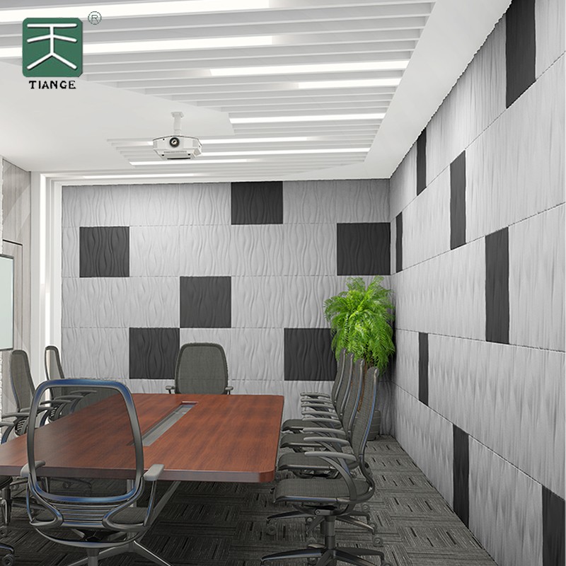 3D Wave Acoustic Wall Panels