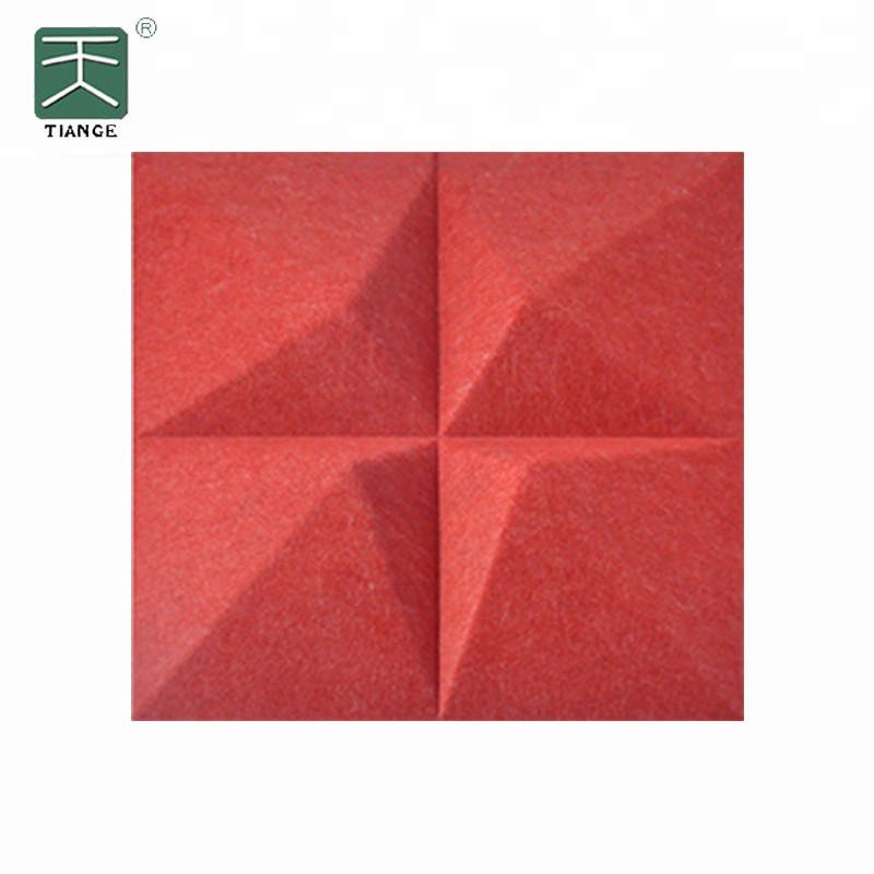 3D Four Pointed Star Acoustic Wall Panels