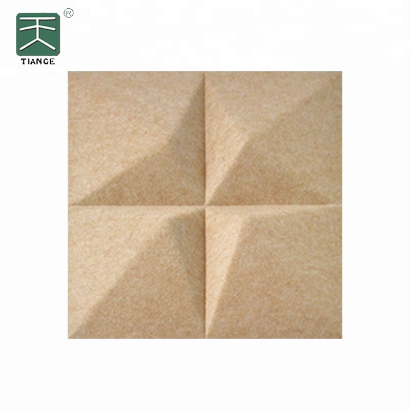 3D Four Pointed Star Acoustic Wall Panels