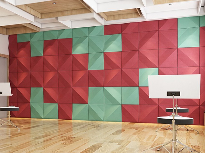 3D Crease Acoustic Wall Panels