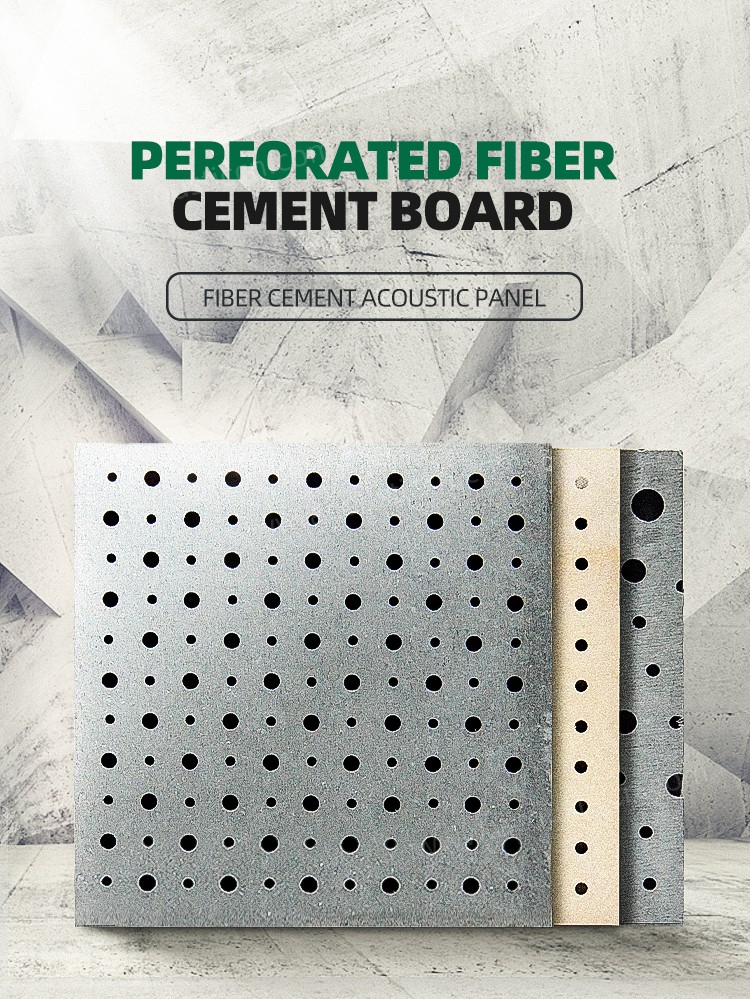 Fiber Cement Acoustic Panel-1