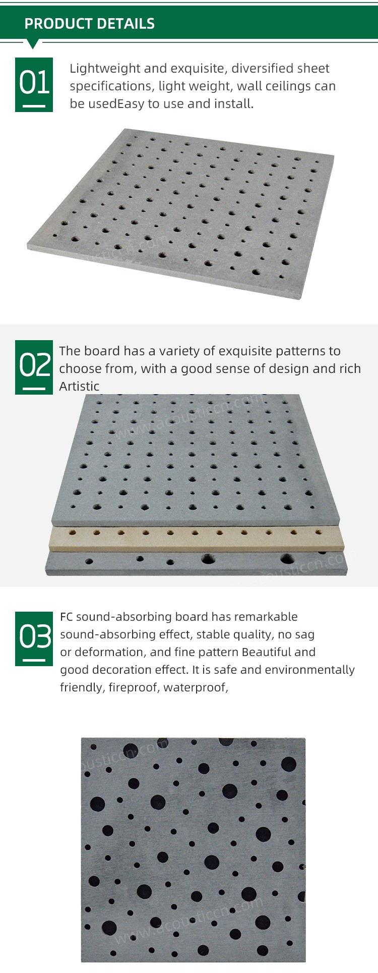 Fiber Cement Acoustic Panel-4