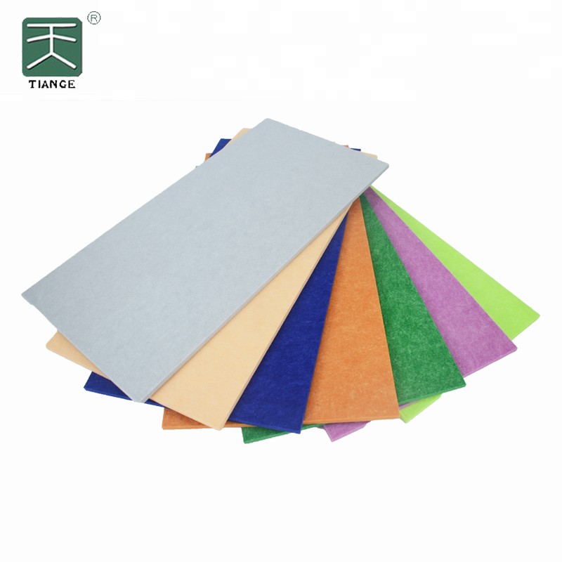 With Adhesive Polyester Fiber Acoustic Panel