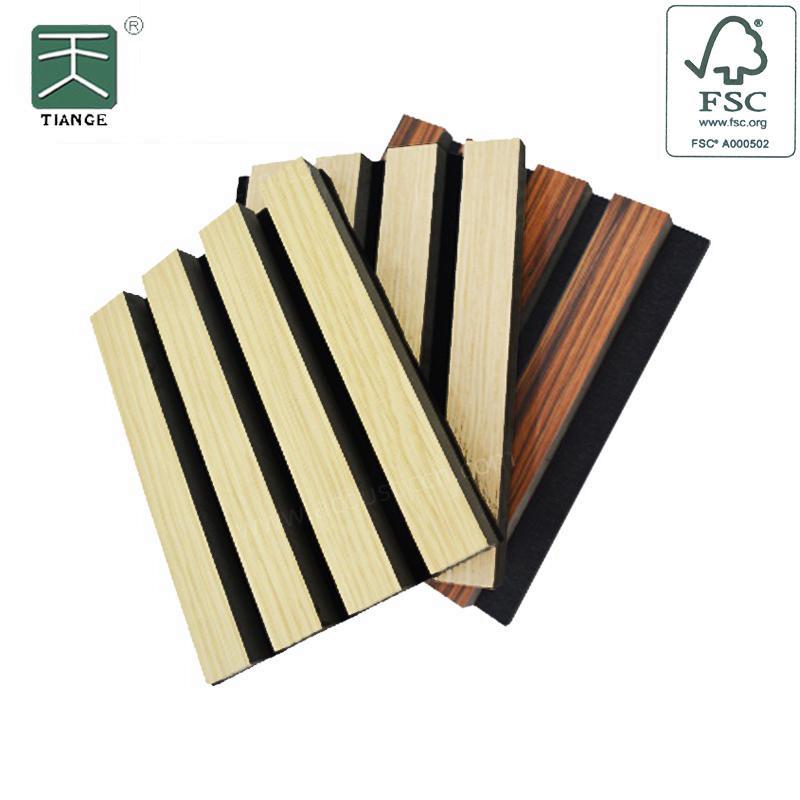 Grooved Slatted Acoustic Panel