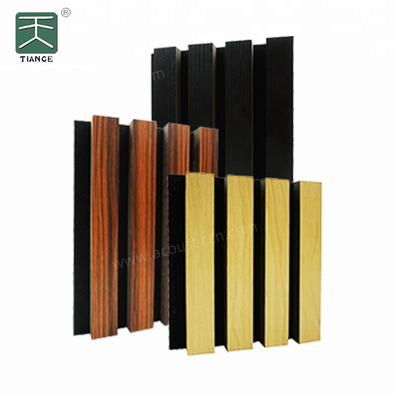 Grooved Slatted Acoustic Panel