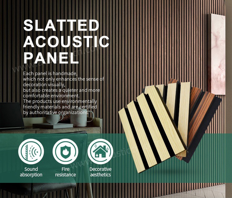 Grooved Slatted Acoustic Panel-1