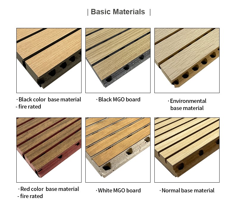 Mdf Grooved Board For Assembly Hall-7