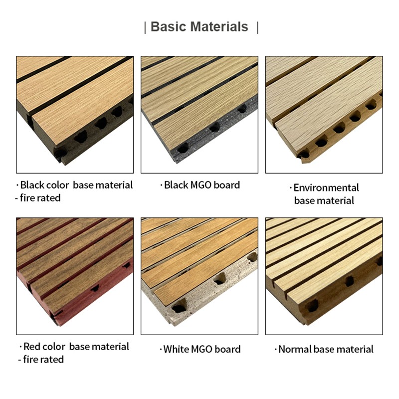 Mdf Grooved Board For Assembly Hall