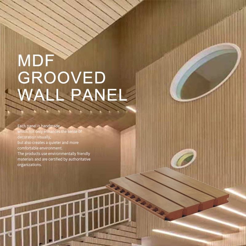 Mdf Grooved Wall Panels-1