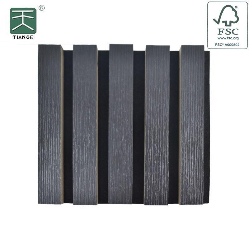 Interior Eco-Friendly Slat Wood Wall Panels