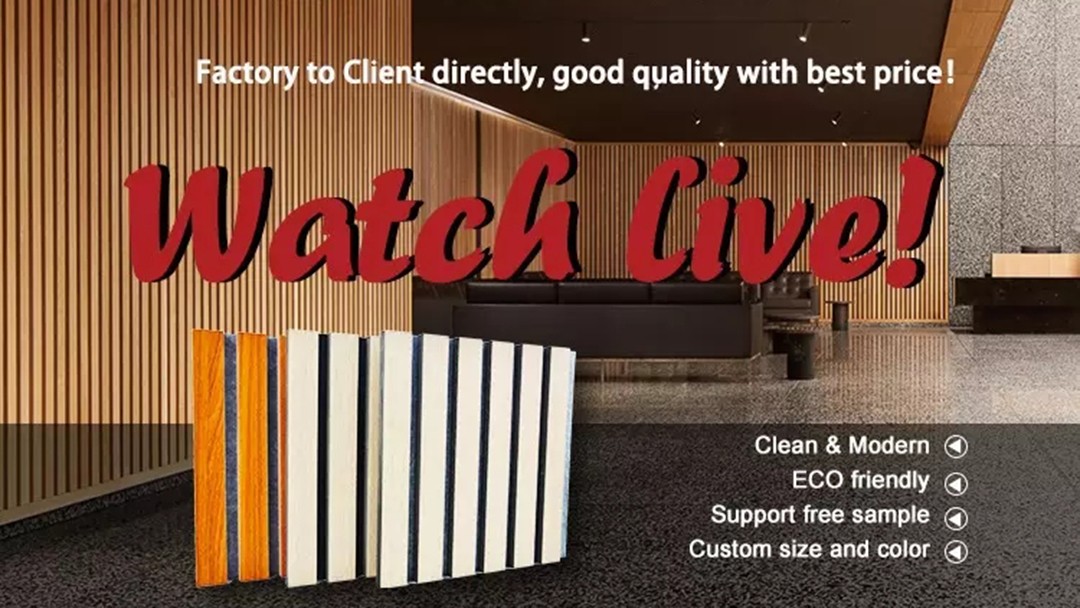 The Show About Slatted Wood Acoustic Panel Product