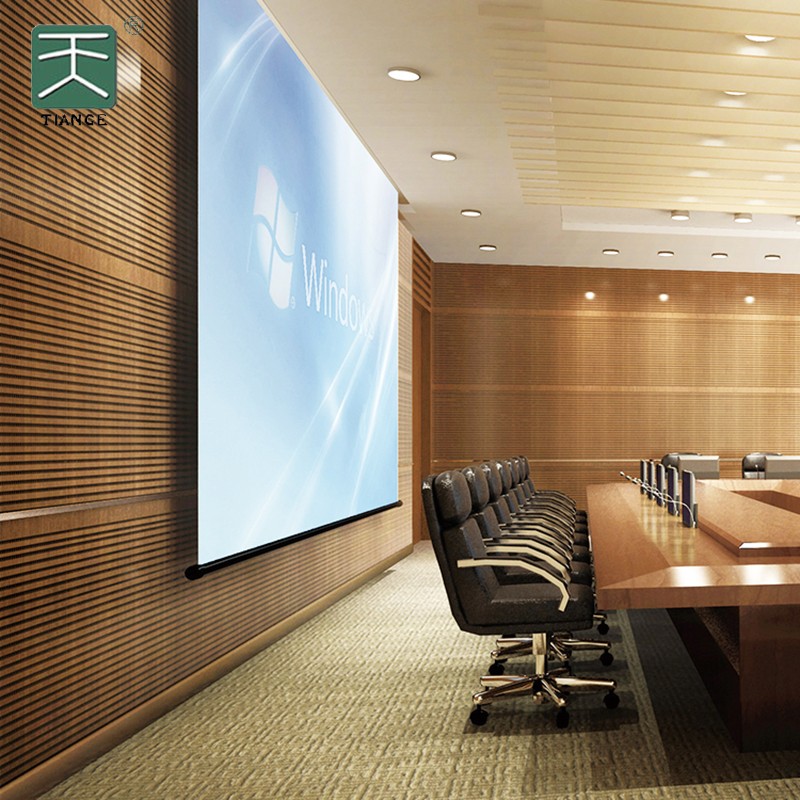 Grooved Mdf Boards For Office Meeting Room