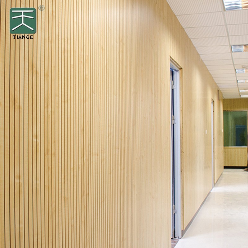 Mdf Grooved Panels For The Corridor