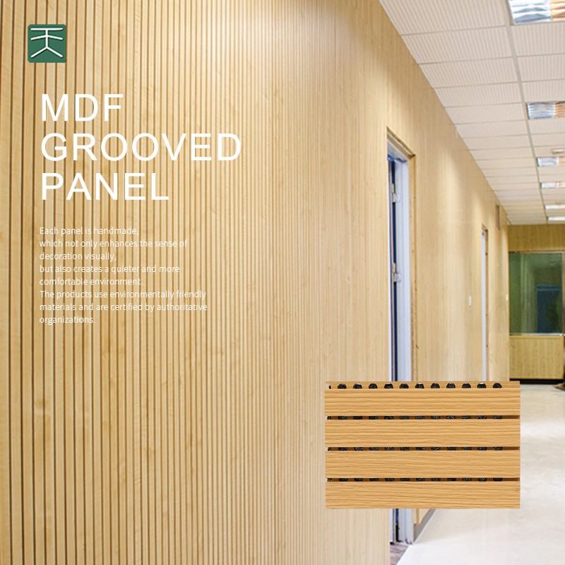 Mdf Grooved Panels-1