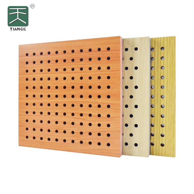 Modern Perforated Wood Acoustic Panels