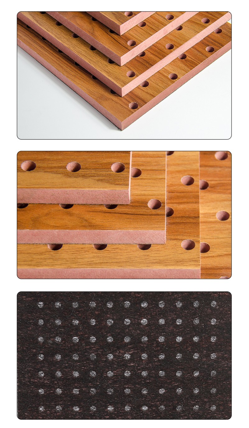 Acoustic Perforated Wood Ceiling Panels-5