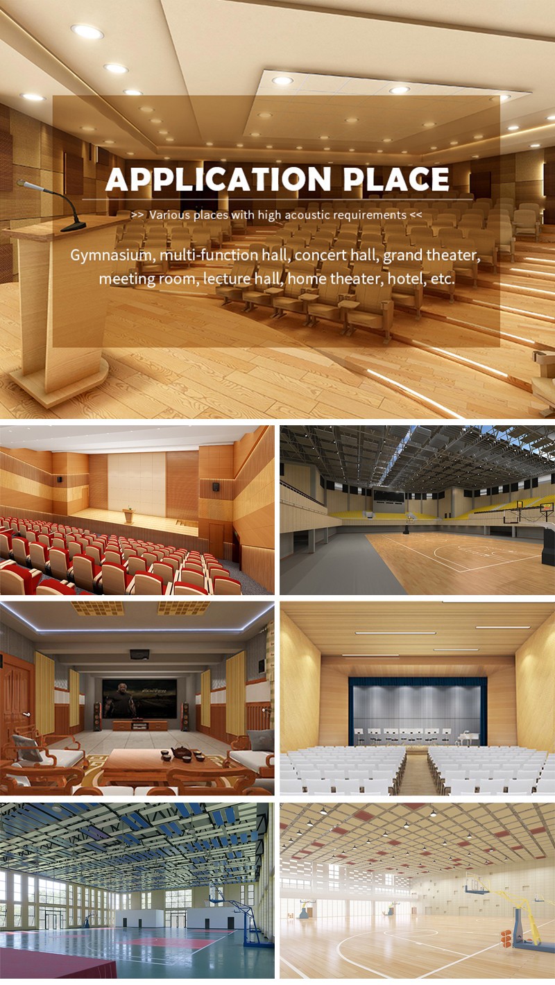 Acoustic Perforated Wood Ceiling Panels-7