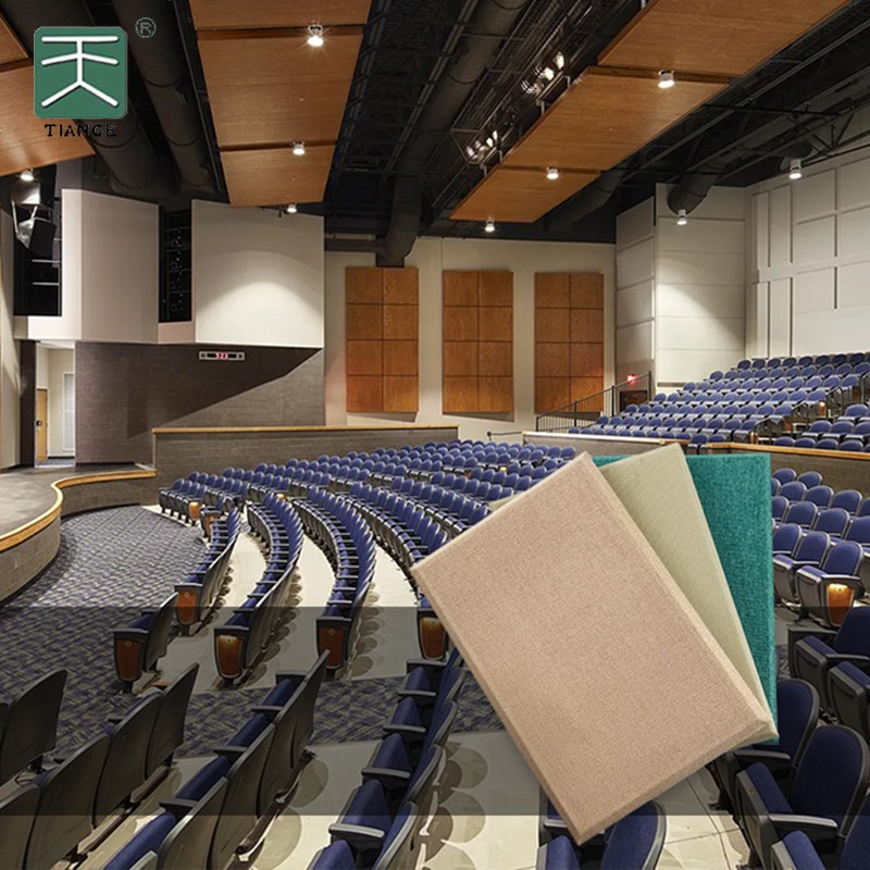 Soundproof Fabric Panels For Conference Hall