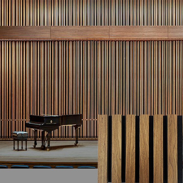 Grooved Slatted Acoustic Panel