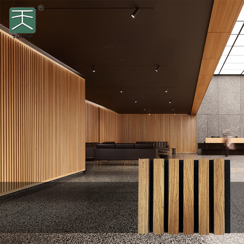 Slatted Wood Wall Panels For Great Hall