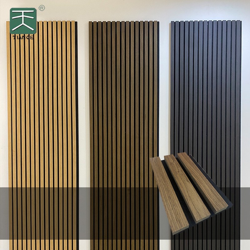 High Quality Slatted Wood Panel For Wall