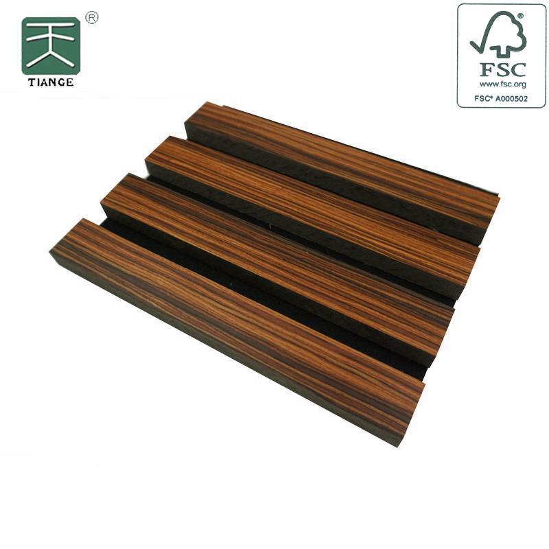 Vertical Slatted Wall Panels For Office