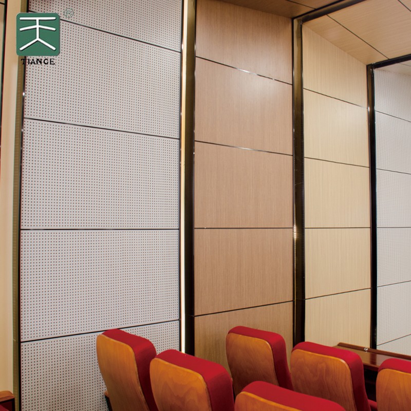 Perforated Acoustic Wood Panels For Lecture Hall