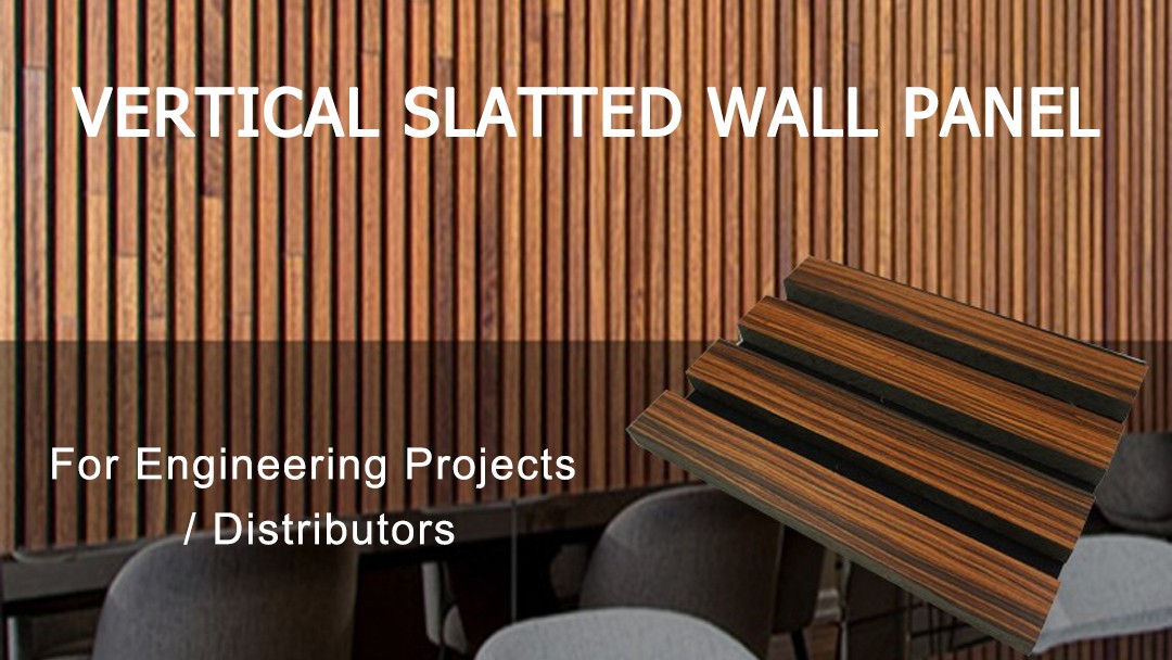 The Popular Decor Product: Vertical Slatted Wall Panel