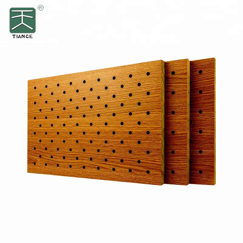 Perforated Sound Absorption Panels For Hall