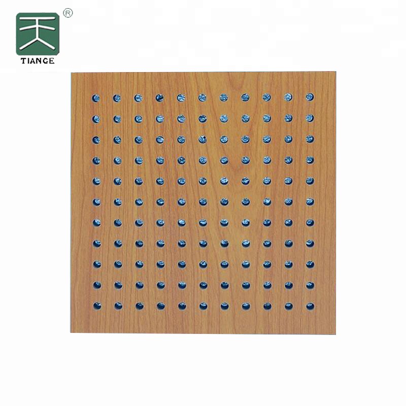 Wooden Perforated Panels For Ceiling